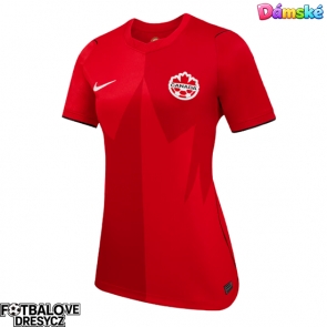 Kanada Dámské Domácí Dres MS 2026 Krátký Rukáv